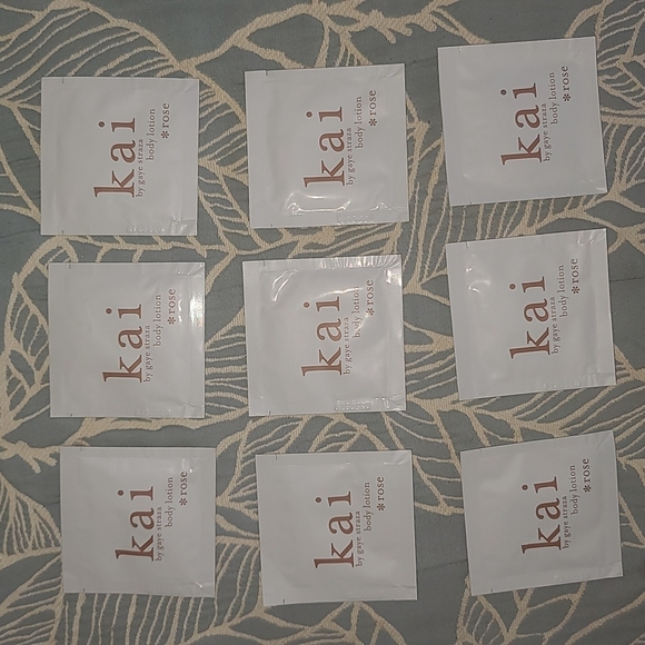 Kai Rose Body Lotion Fragrance by Gaye Straza - 9 Sample packets! - Picture 4 of 16